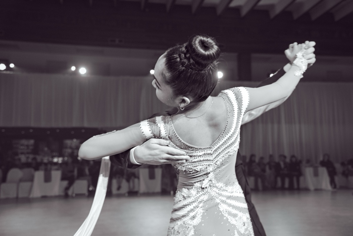Tanzendes Paar beim Galaball
